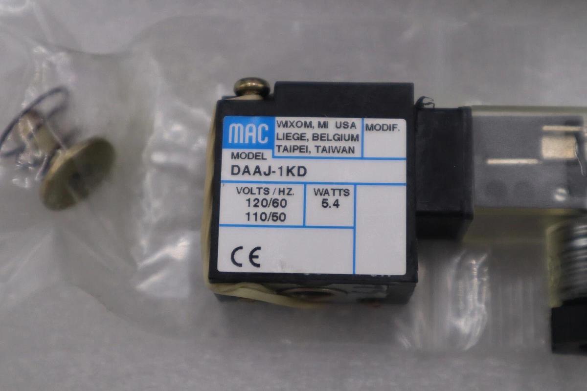 NEW OPEN BOX Mac VALVE DAAJ-1KD STOCK G930A