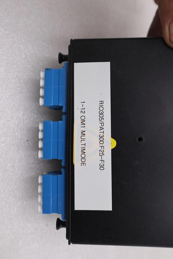 Used Black Box JPM398A JPM39 Series DIN Rail Mini Fiber Enclosure STOCK K-1117-A