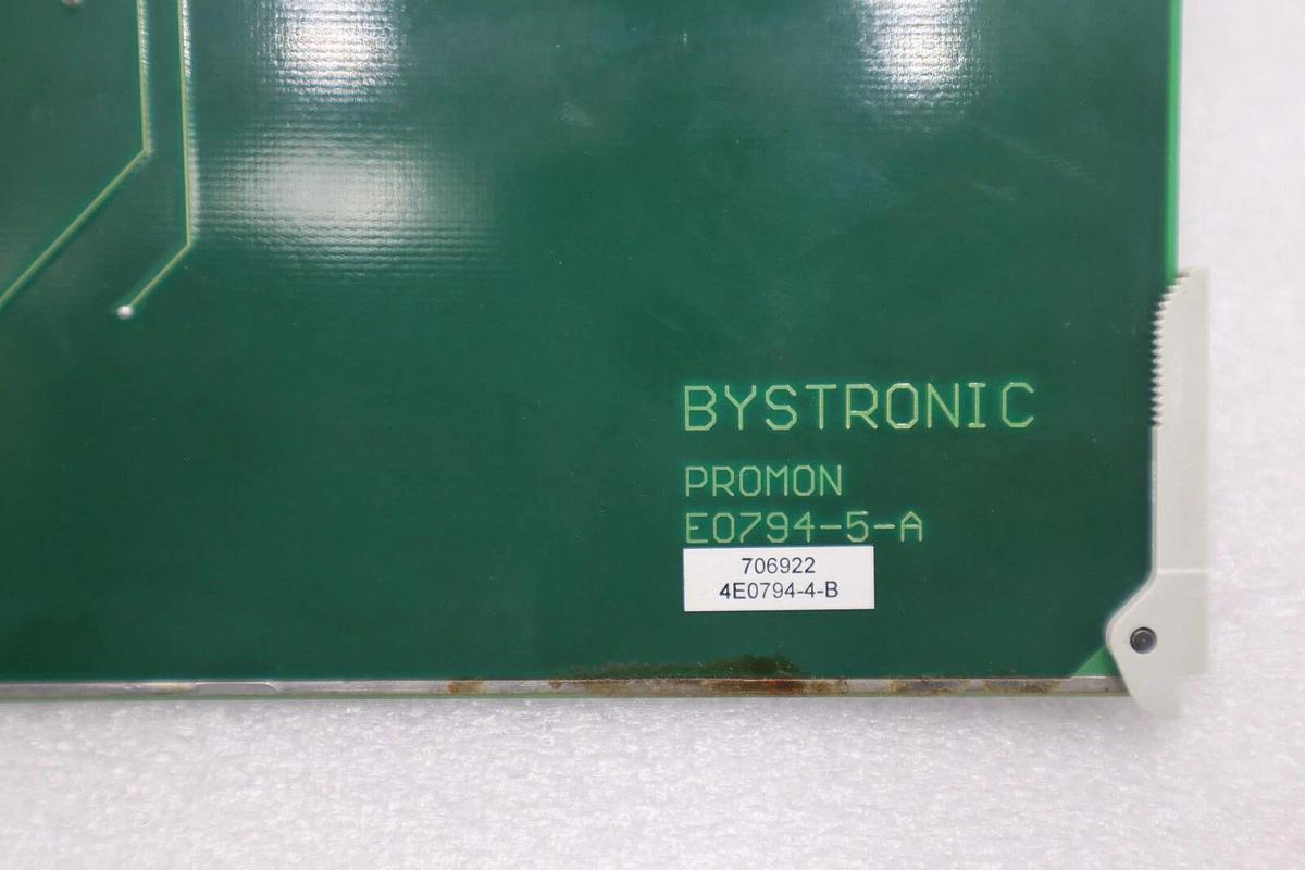 Used BYSTRONIC PROMON E0794-5-A/ 706922 4E0794-4-B STOCK 5056