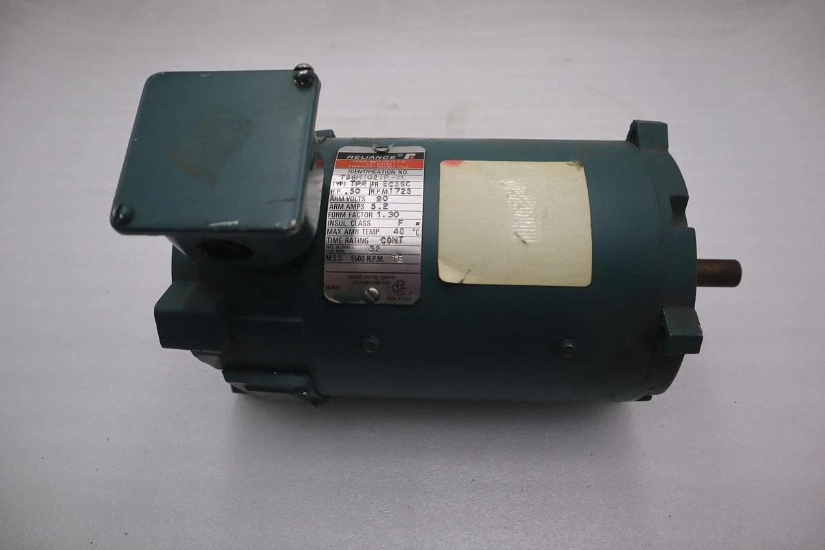Used RELIANCE T56H1021P-XL ELECTRIC MOTOR .50 HP STOCK #M-25