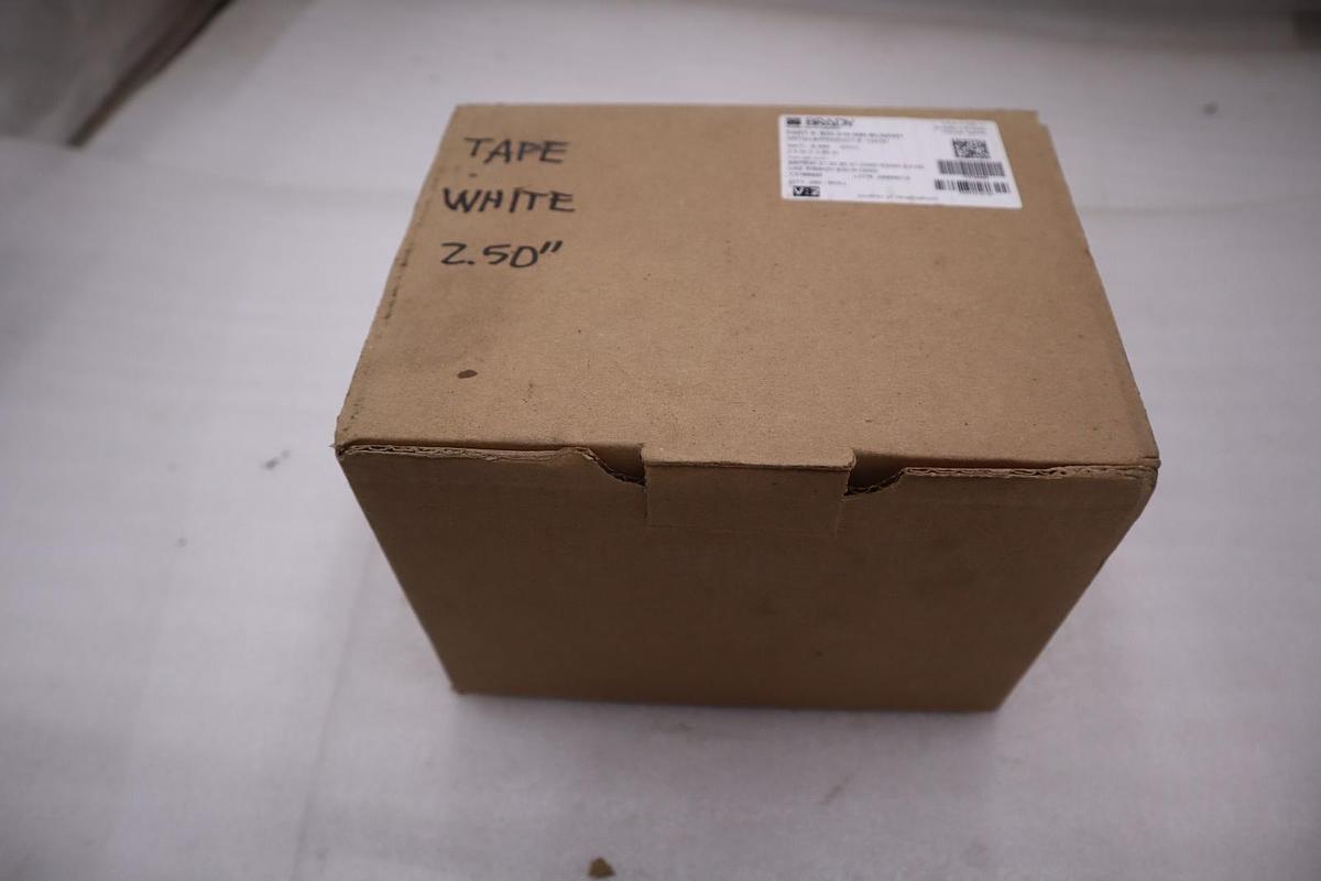 Used NEW OPEN BOX Brady B30-219-595-BLNKWT White All Weather Labels STK GF1168