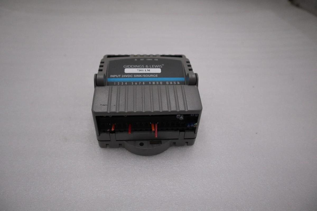 Used Giddings & Lewis M.1300.7372 R1 Input Module 24VDC SINK/SOURCE STOCK 5162A