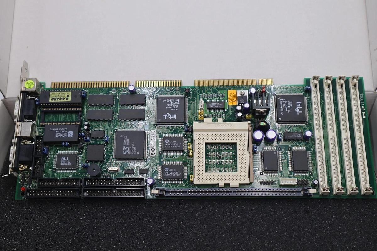 LONGHILL INDUSTRIES 00860-4033-000 PENTIUM VLB /ISA CPU CARD STOCK #2806