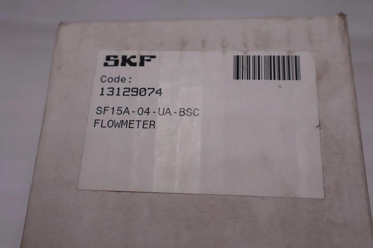 Used SKF 13129072 SF15A-04-UA-BSC FLOWMETER NEW IN BOX STOCK GF-1031