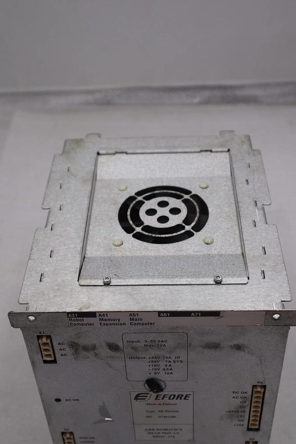 Used Efore ABB SR92A060 Power Supply Module 3HAB 5845-1/2 STOCK 3201