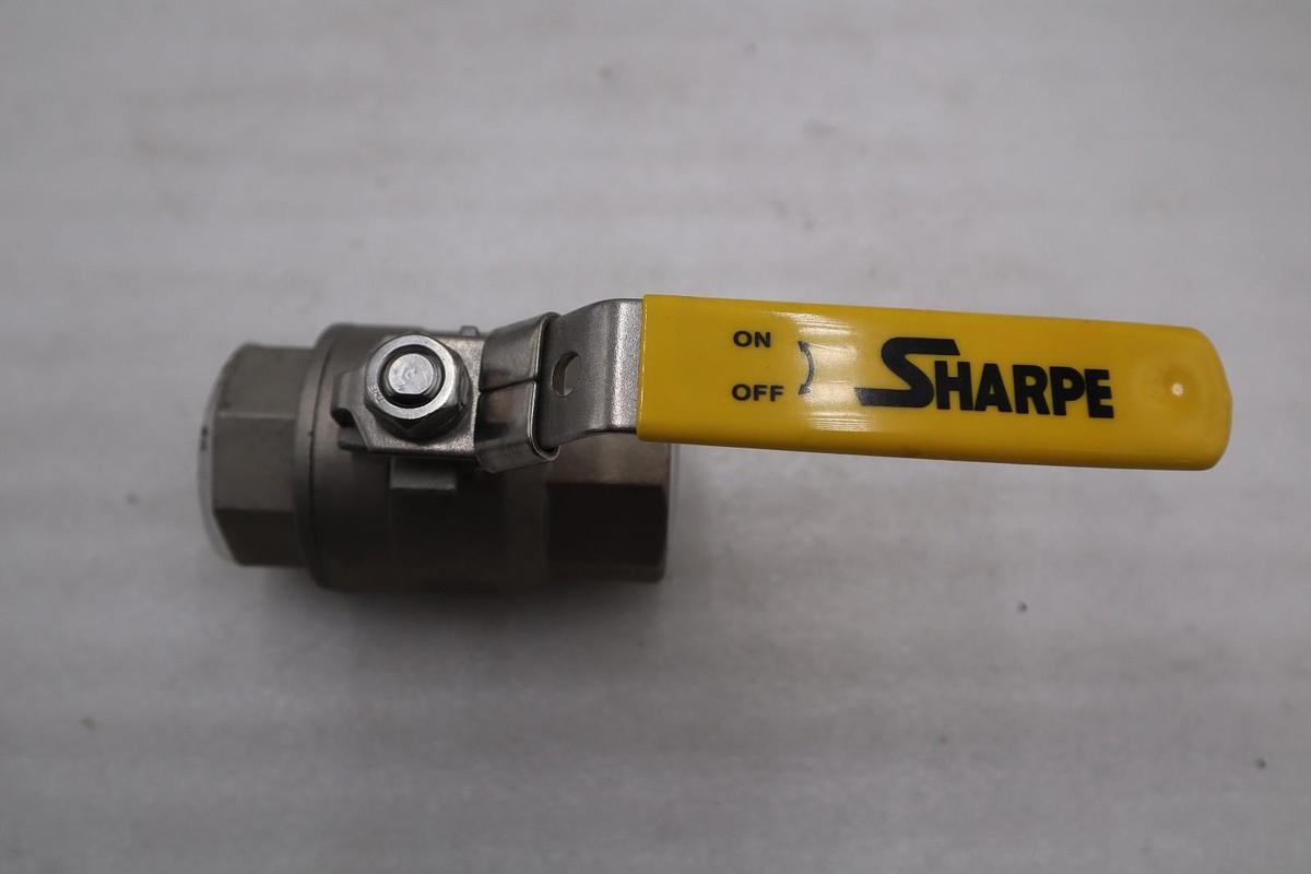 OEM Sharpe SS Stainless1-1/4" NPT Ball Valve 50M76 CF8M 1000CWP 102 - STK GF323A