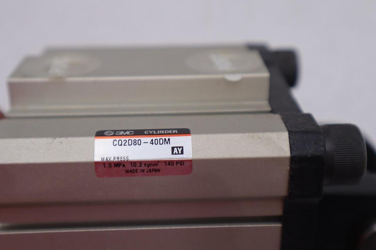Used SMC CQ2D80-40DM Compact Cylinder NEW OPEN BOX STOCK K-2438