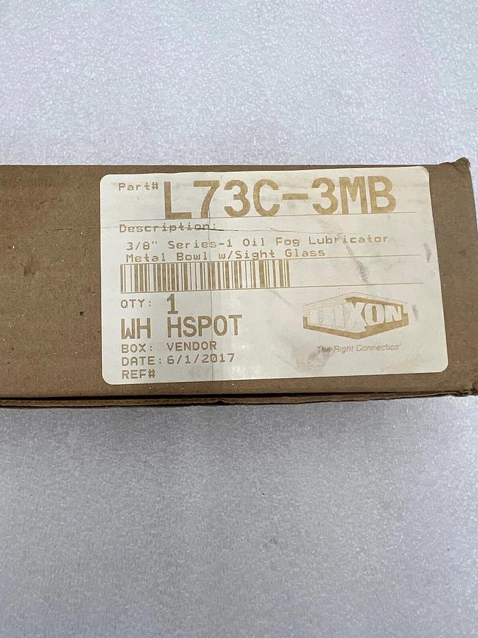 Dixon L73C-3MB 3/8" METAL BOWL W/SIGHT GLASS #K-1995