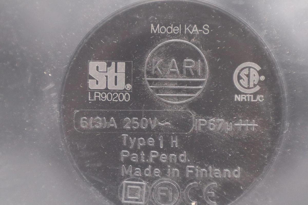 Kari KA-S Float Switch 1H 22271 #4366