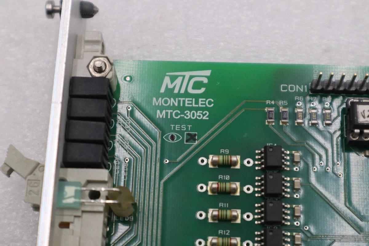 Used PASABAN FAST I/O MTC-3052 PLC CARD STOCK #3967-A