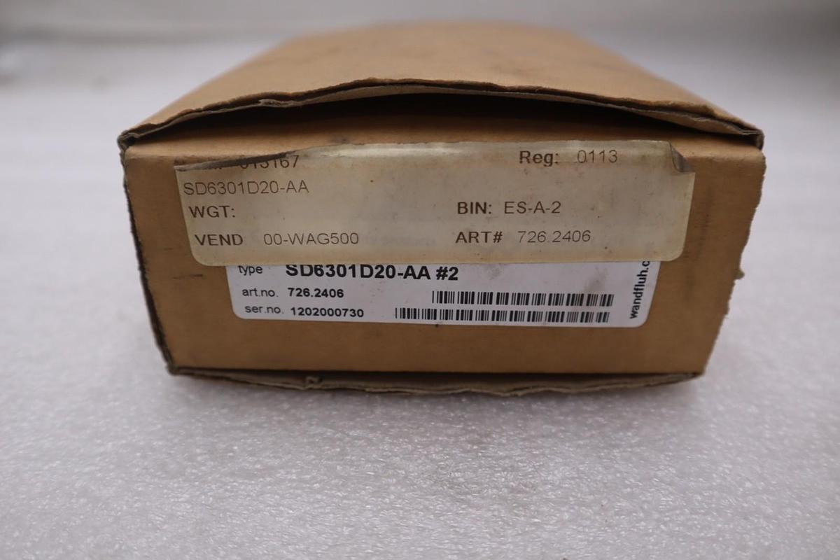 Used WANDFLUH 1202000730 SD6301D20-AA STOCK #K-1961A