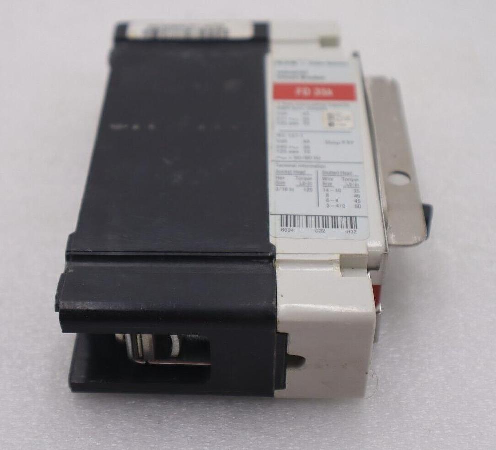 Used Eaton Cutler Hammer Industrial Circuit Breaker FD 35k 1 Pole Used Stock #2677