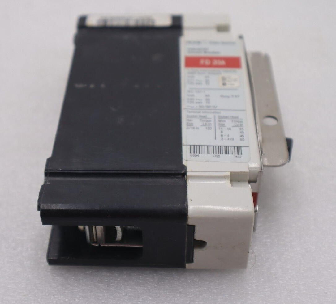 Used Eaton Cutler Hammer Industrial Circuit Breaker FD 35k 1 Pole Used Stock #2677