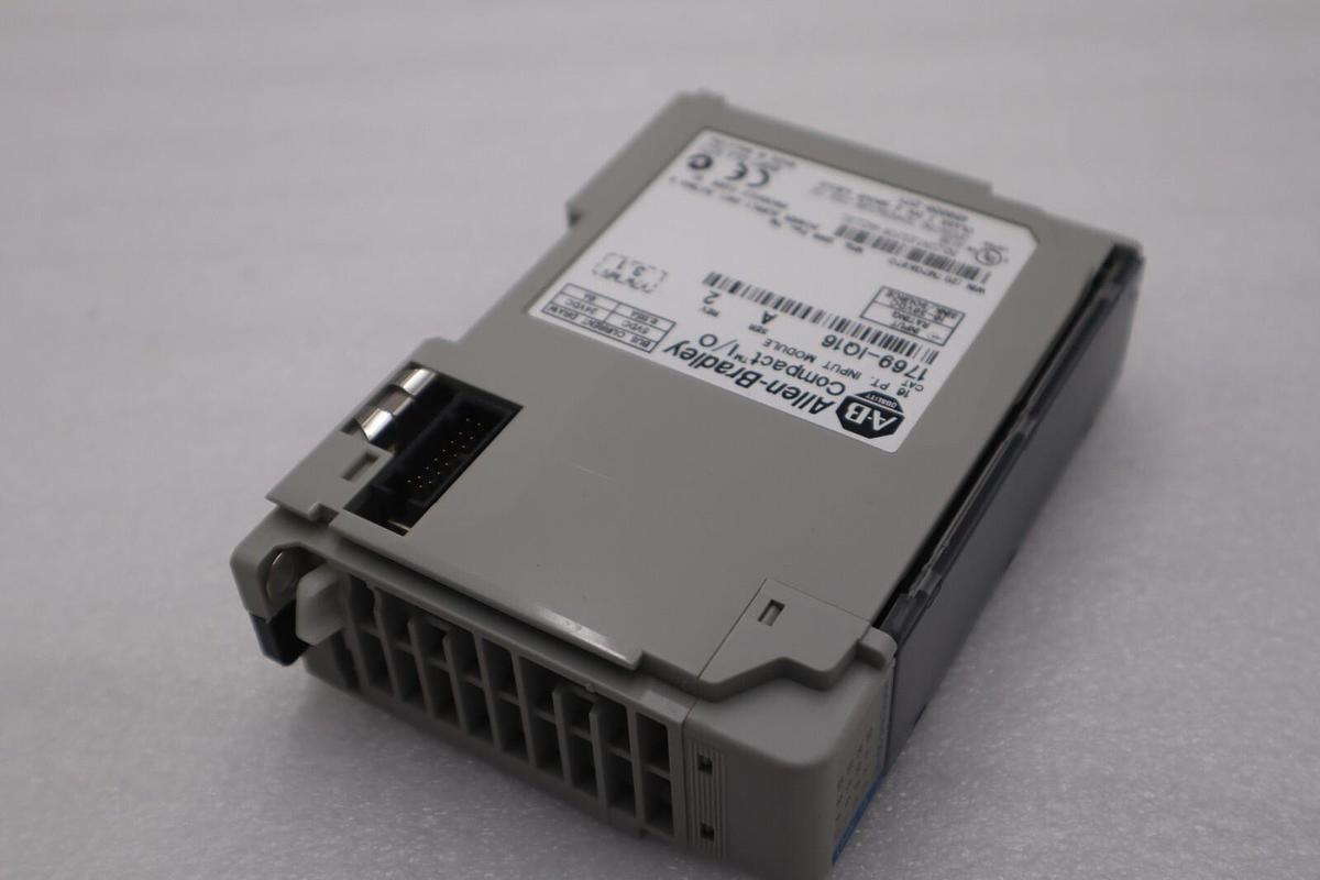 Used ALLEN-BRADLEY 1769-IQ16 SERIES A 16 PT. INPUT MODULE STOCK #K-1561C