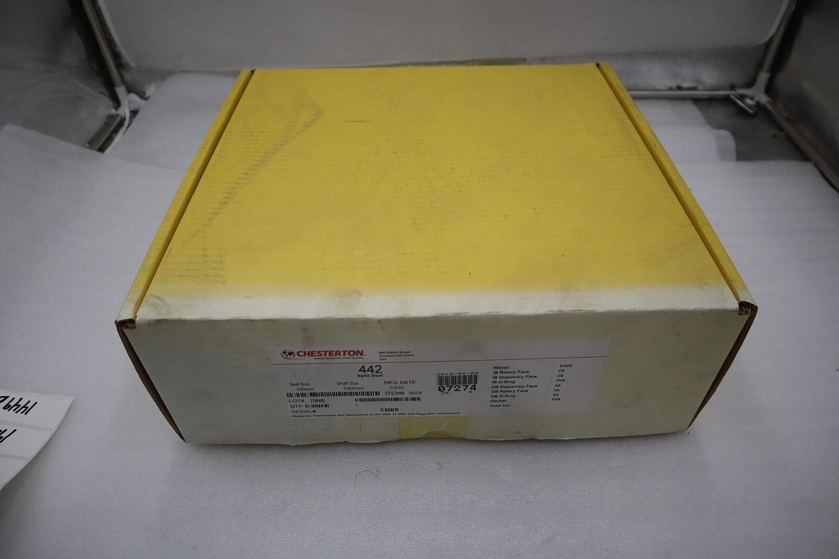 NEW Chesterton 442 Split Seal SEAL SIZE 100MM SHAFT SIZE 100 MM STOCK 1448B