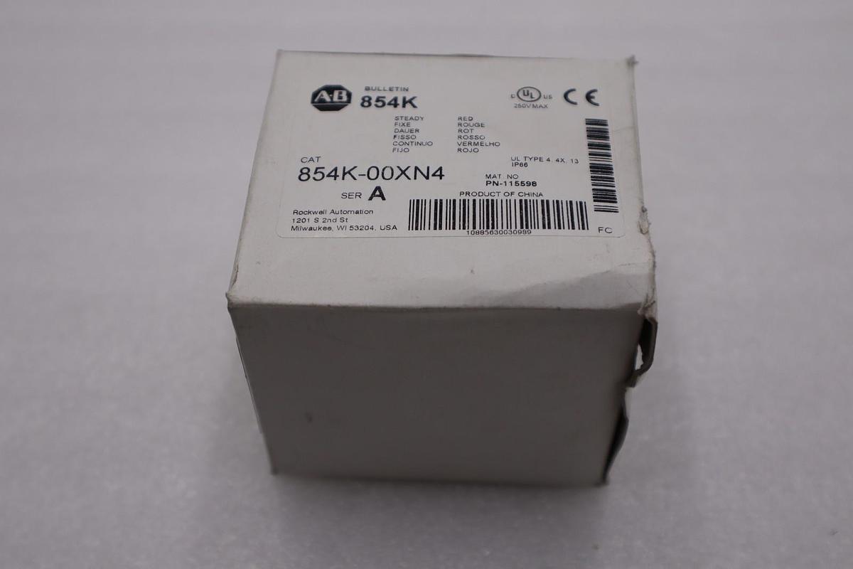 NEW ALLEN BRADLEY 854K-00XN4 STACK LIGHT STOCK H844A