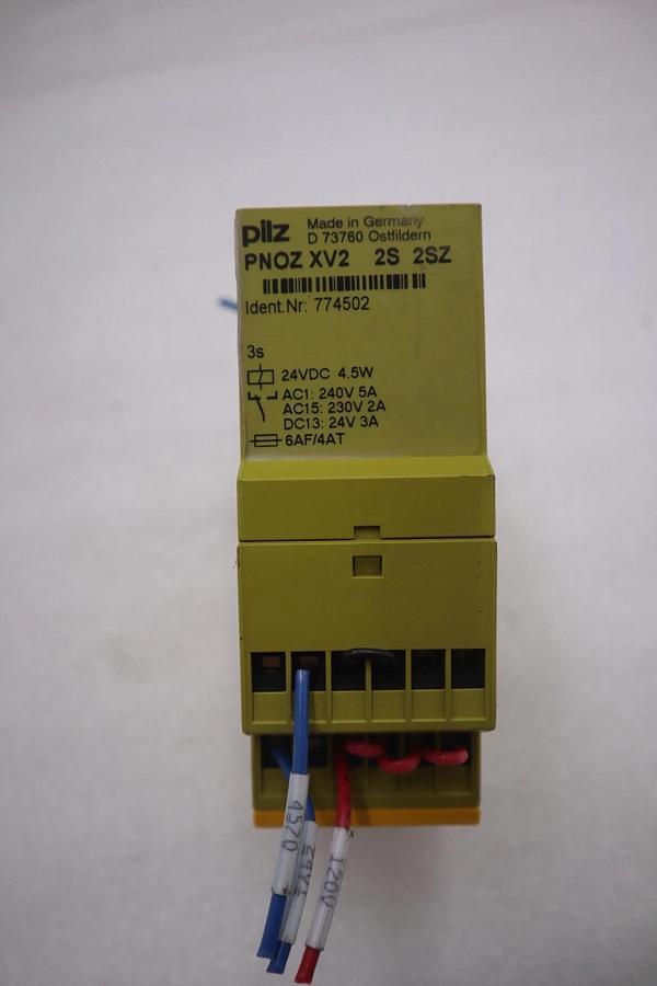 Used PILZ 774502 PNOZ XV2 Safety Relay STOCK K-2978