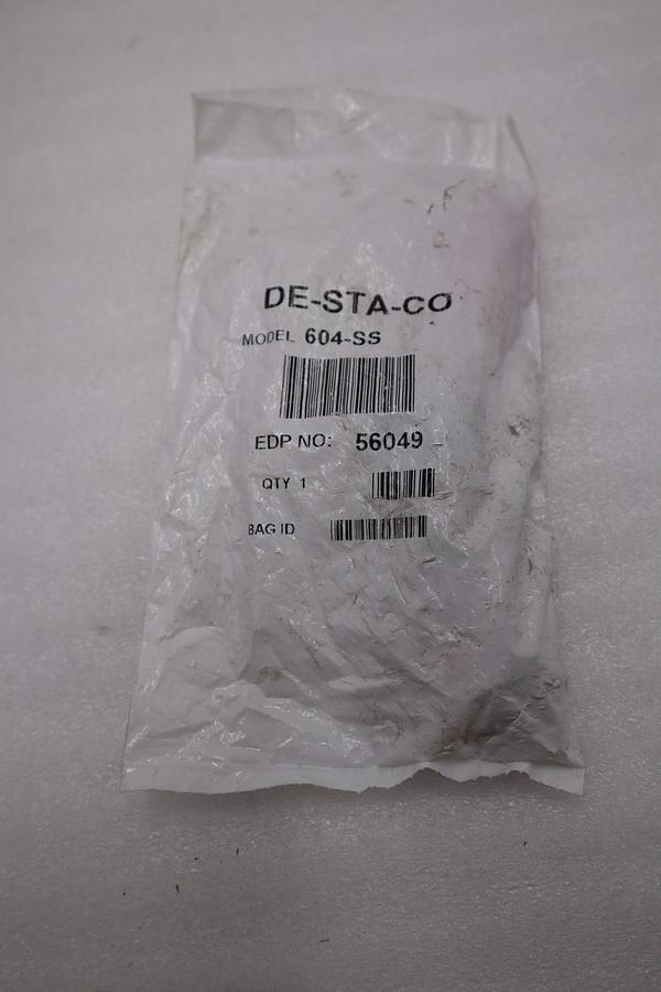DESTACO Model 604 SS Straight Line Action Clamp 5/16" Stainless Steel #H1457