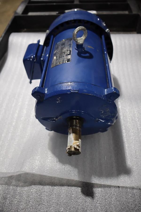 Used TECO Westinghouse MAX-PE GP0054 TYPE AEGHUW Motor 5 HP STOCK HS30