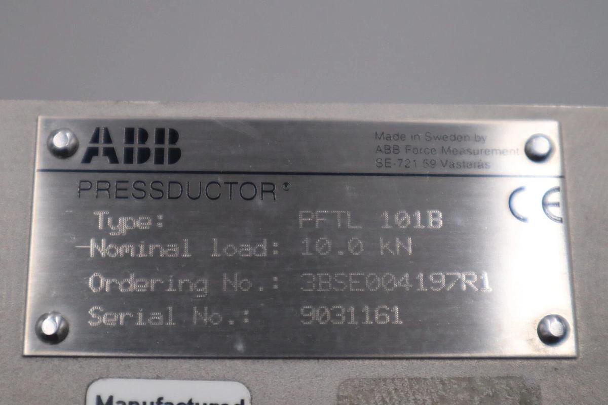 Used NEW ABB PFTL 101B/ PFTL101B  Pillow Block Load Cell 10.0 KN STOCK GS16