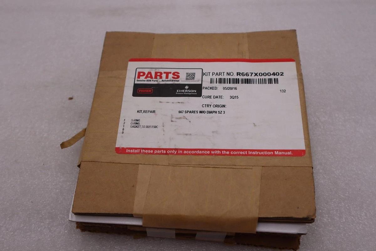Used EMERSON FISHER R667X000402 STOCK #142A