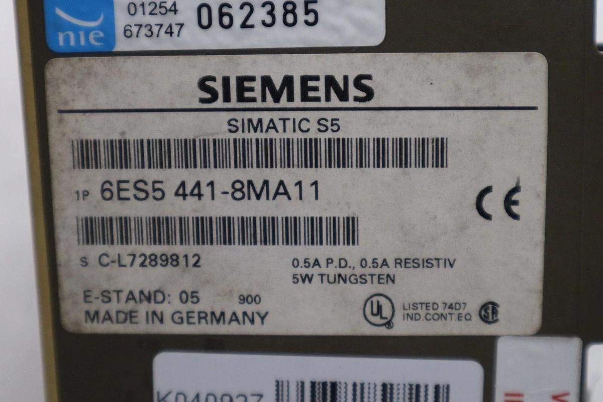 Used LOT OF 34 - SIEMENS 6ES5 441-8MA11 SIMATIC S5 DIGITAL OUTPUT MODULE STOCK 5405