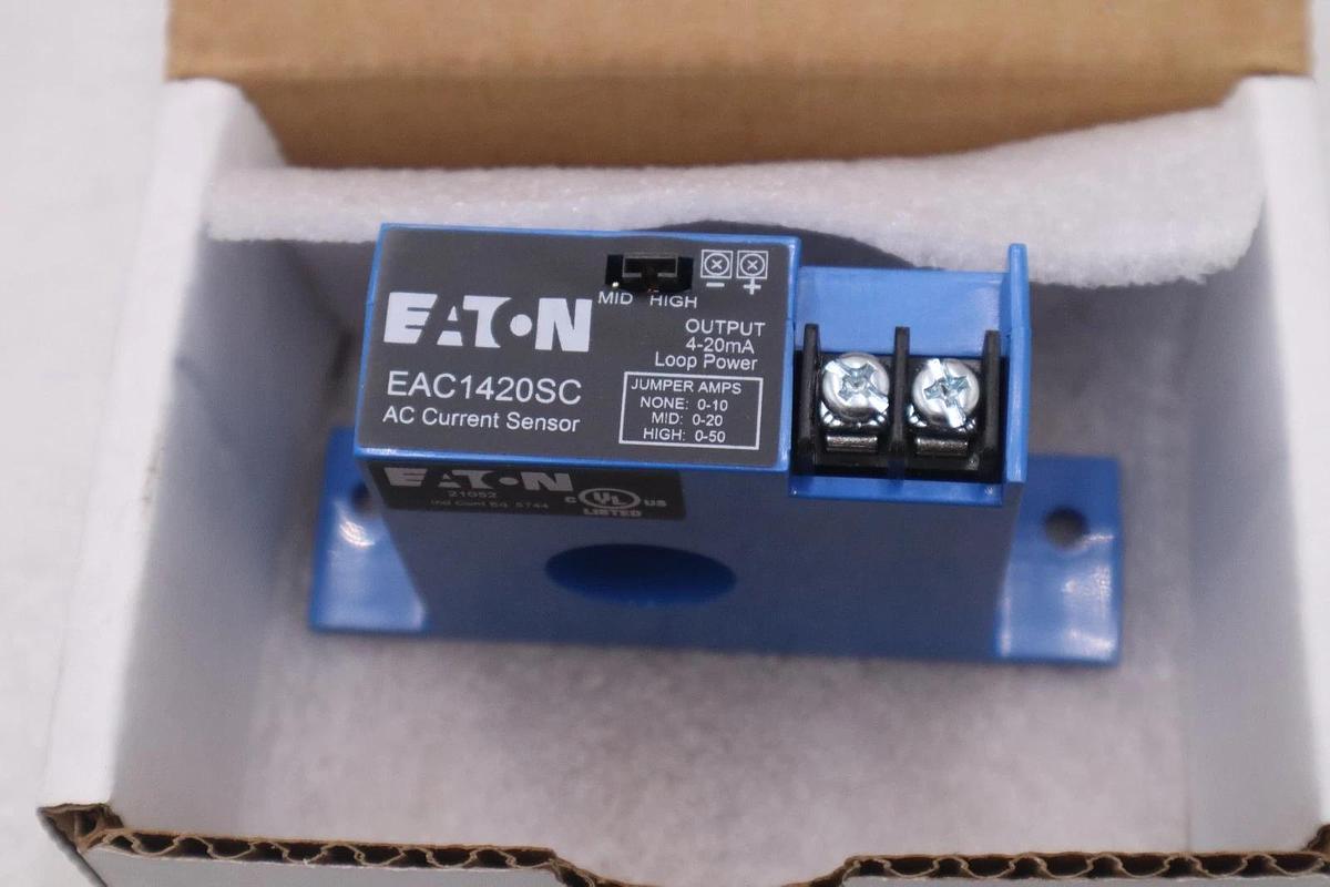Used Eaton EAC1420SC Top Terminal Current Sensor NEW IN BOX STOCK GF-760A