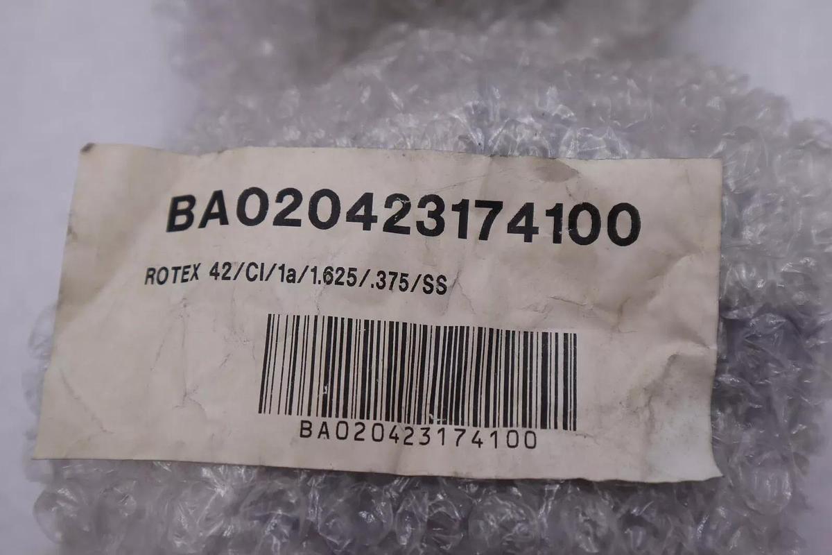 ROTEX BA020423174100 FLEXIBLE COUPLING STOCK #L-211A