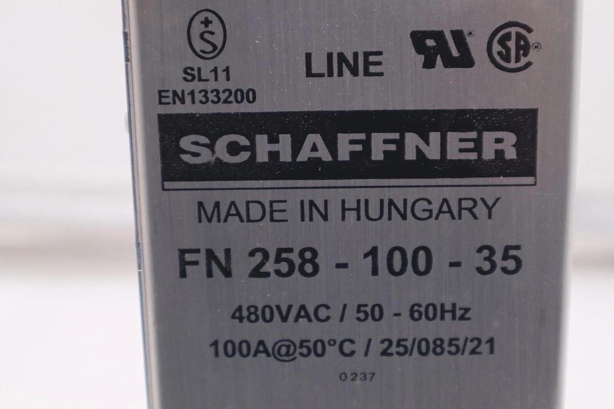 Used SCHAFFNER FN258-100-35 / FN25810035 USED UNIT STOCK 5070