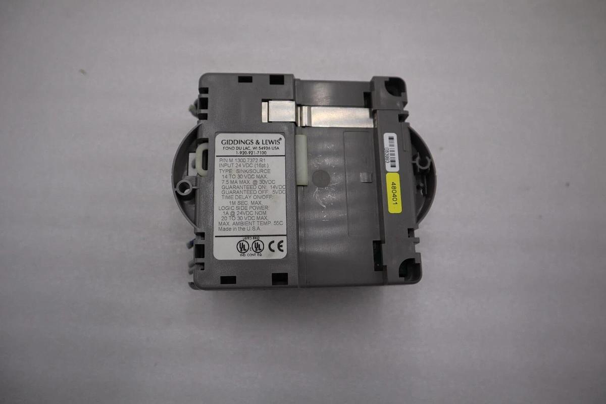 Used Giddings & Lewis M.1300.7372 R1 Input Module 24VDC SINK/SOURCE STOCK 5181A