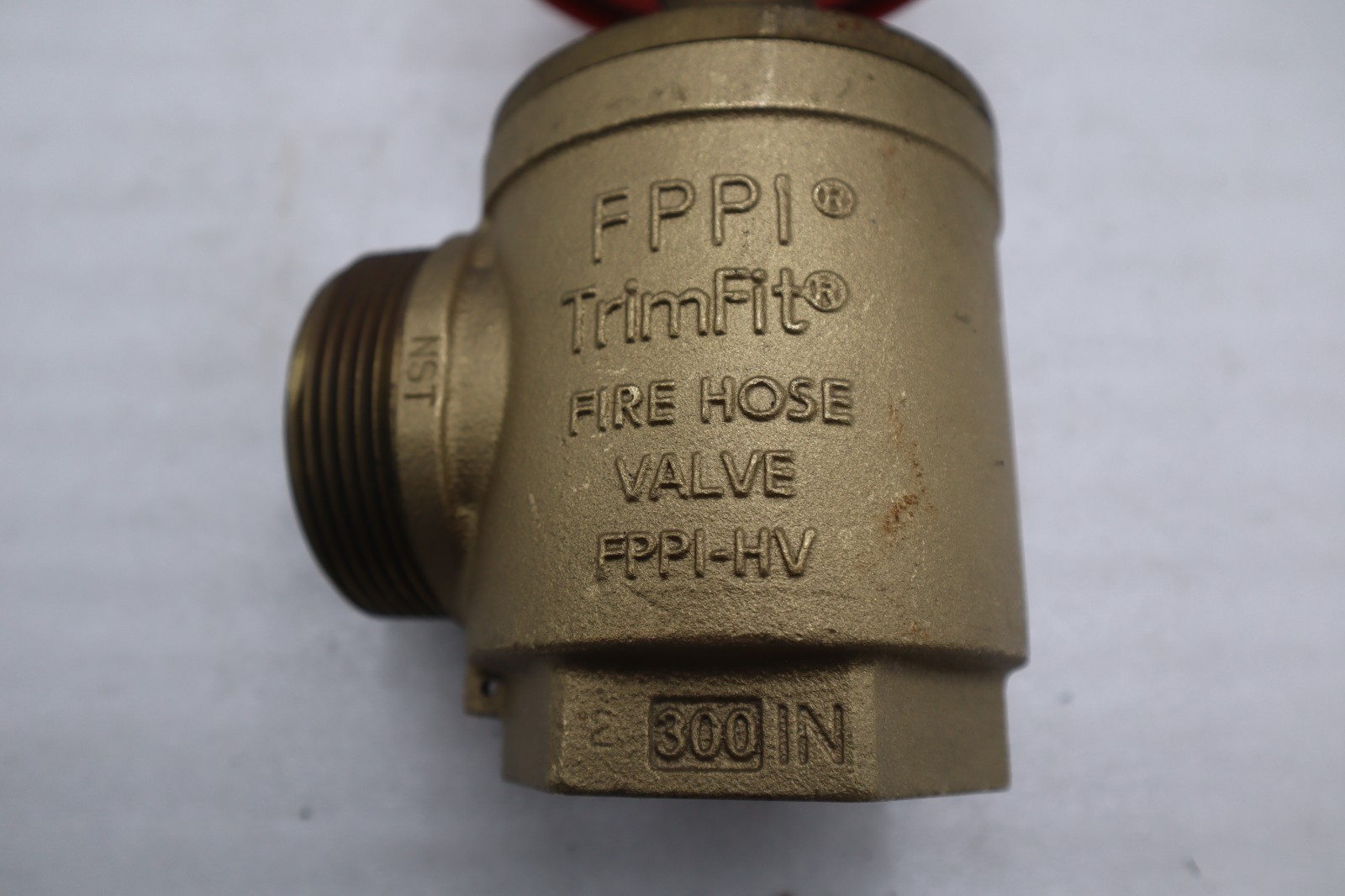 FPPI TrimFit Fire Hose Valve FPPI-HV 2.5" Class 300 EX4904 37WL Brass - GF624