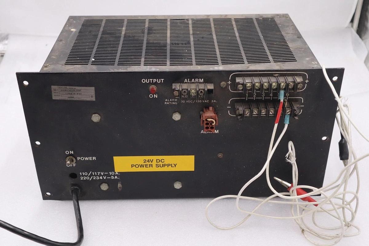 Used TAYLOR INSTRUMENT MOD 30 6024NSI4II0A-2963 POWER SUPPLY STOCK #3468-A