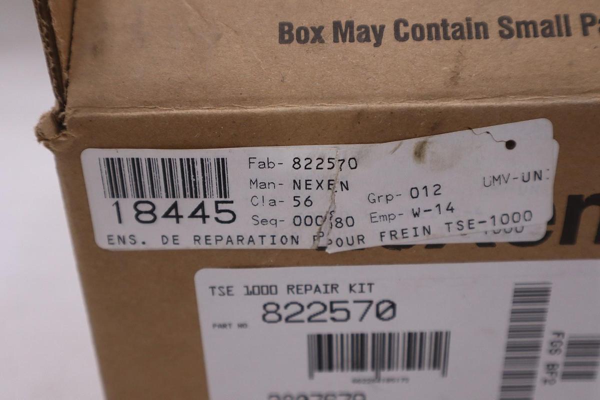 Used NEW OPEN BOX NEXEN HORTON 822570 TSE1000 REPAIR KIT STK GF1000