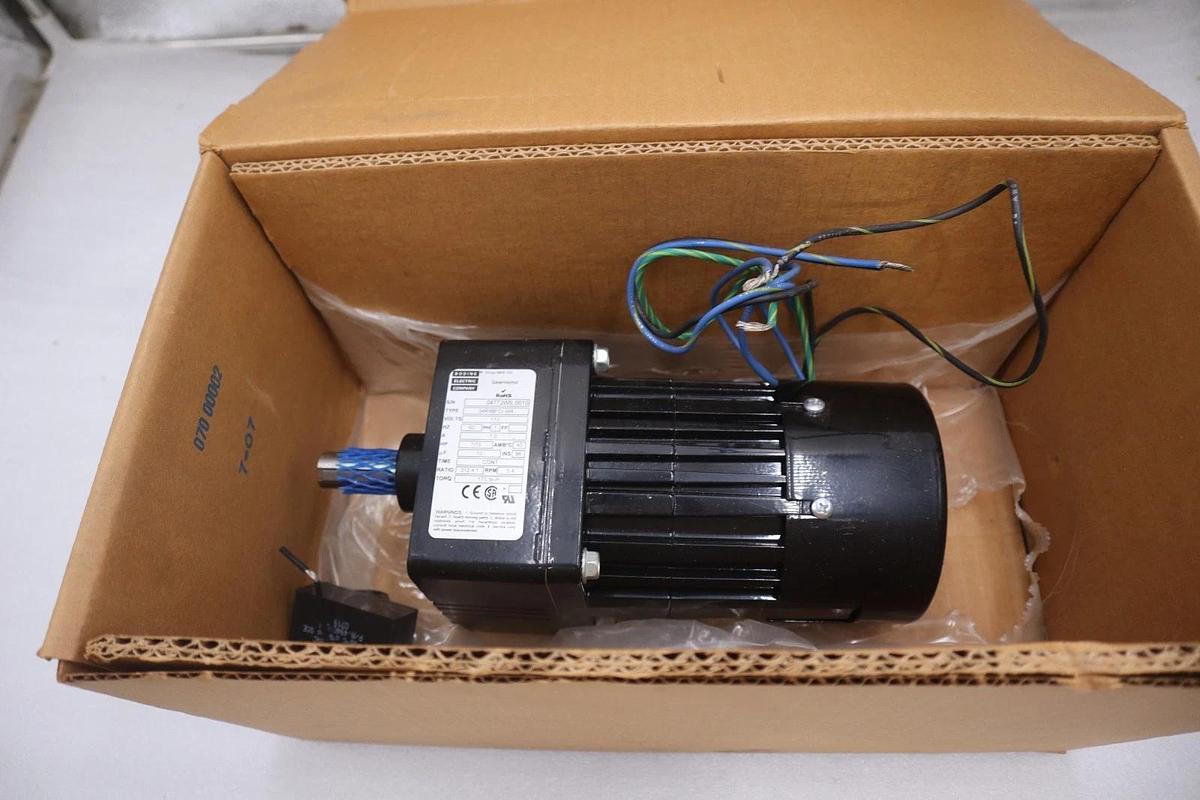 Used BODINE ELECTRIC 0477 / 0477JWIL0010 GEARMOTOR - STOCK GF1354