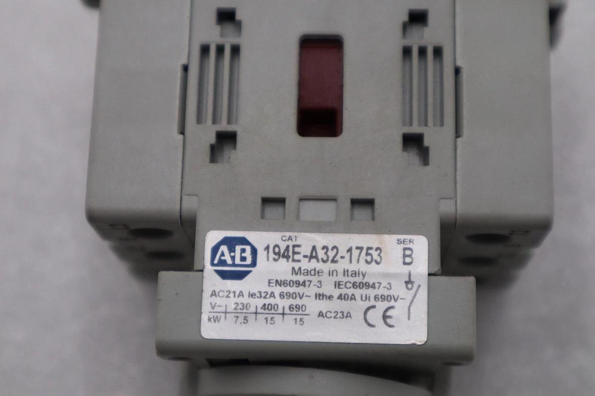 Allen-Bradley 194E-A32-1753 Load Switch STOCK H848A