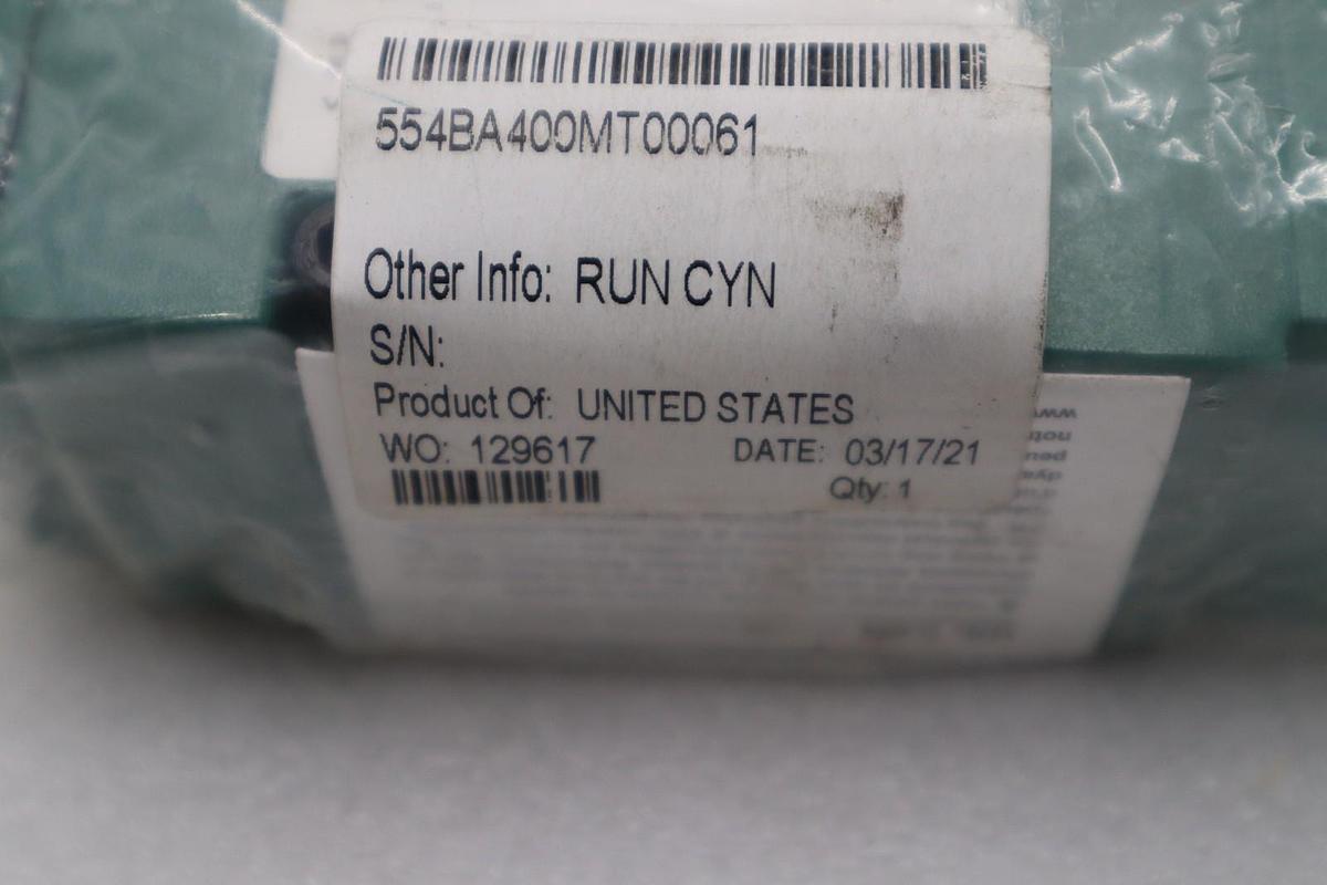 NEW Numatics 554BA400MT00061 Solenoid Valve 24VDC 150 PSIG STOCK H1445