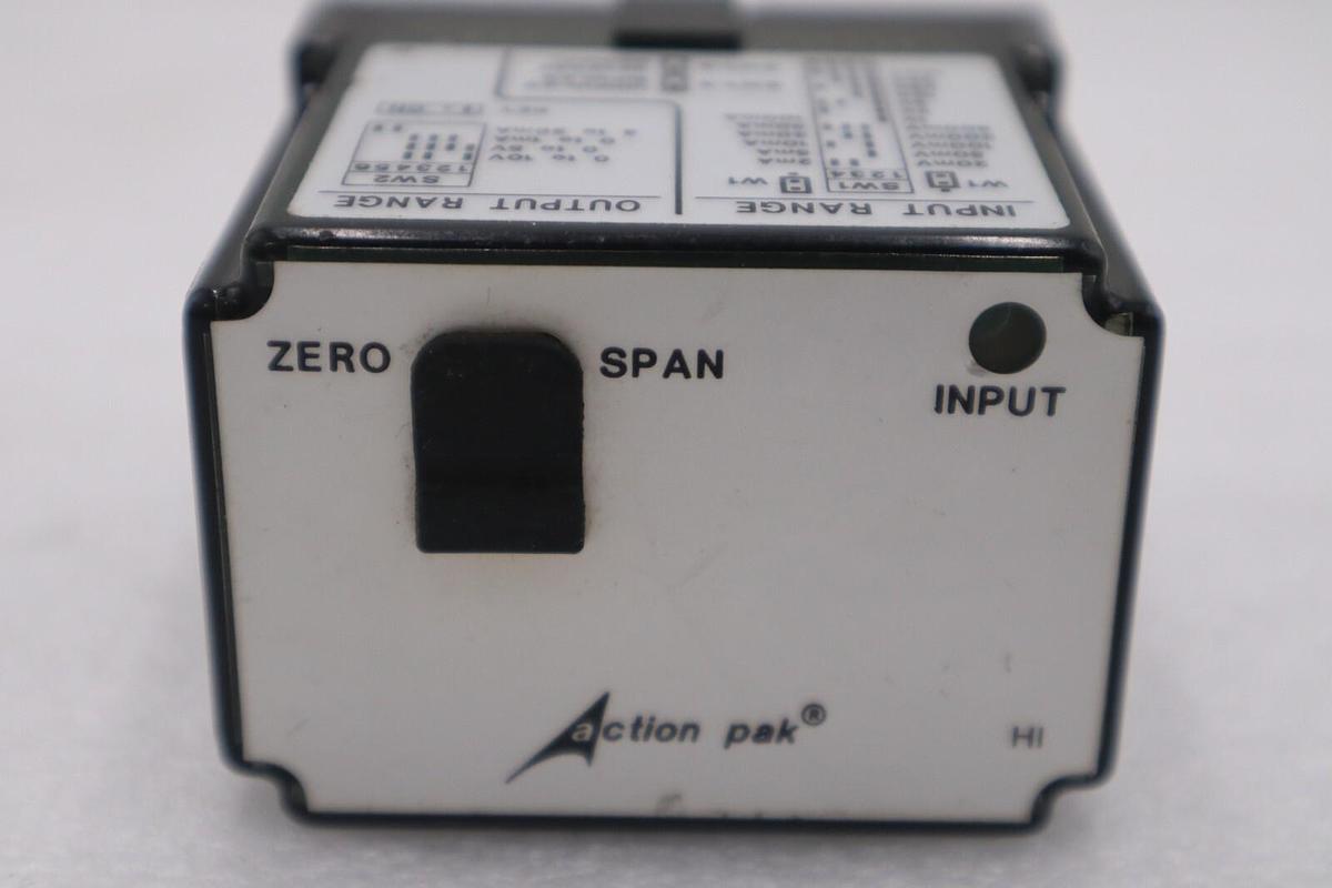 Used NEW Action Pak E99775/ LR 42272 Isolating Signal Conditioner STOCK G774A