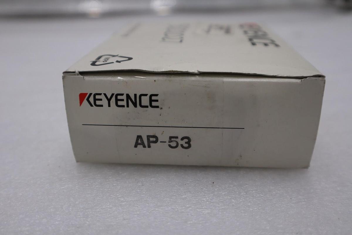Used NEW OPEN BOX Keyence AP-53 PRESSURE SENSOR STOCK 608-D