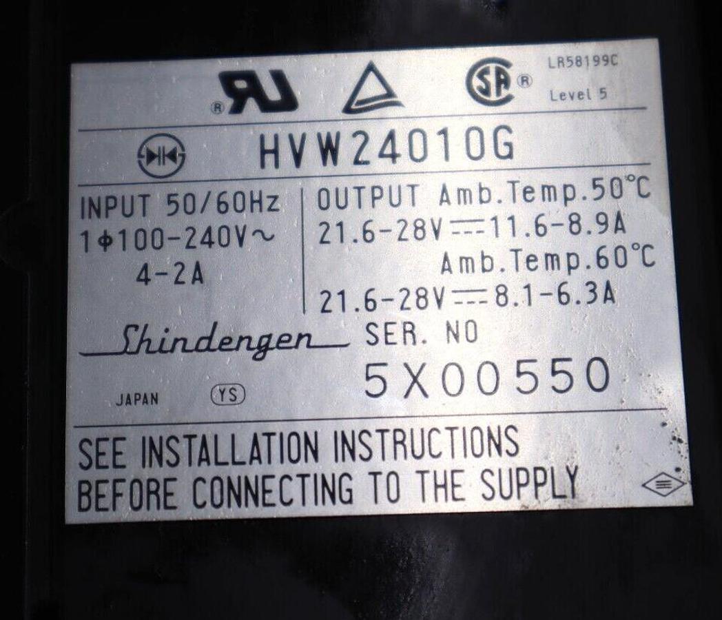 Used HONEYWELL MEASUREX 08656500 POWER SUPPLY MODULE REV C 240 V #L-377