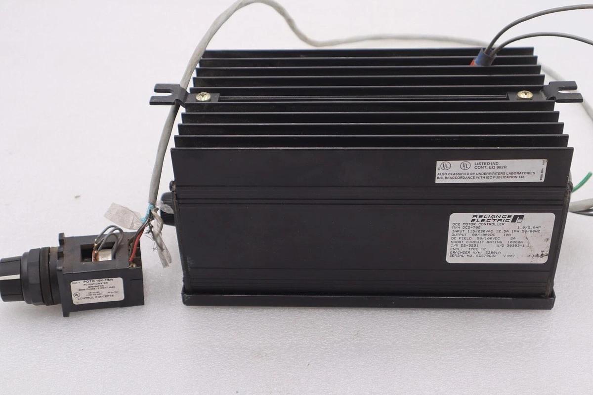 Used Reliance Electric Drive DC2 Motor Controller DC2-70G 115/230VAC  #4123