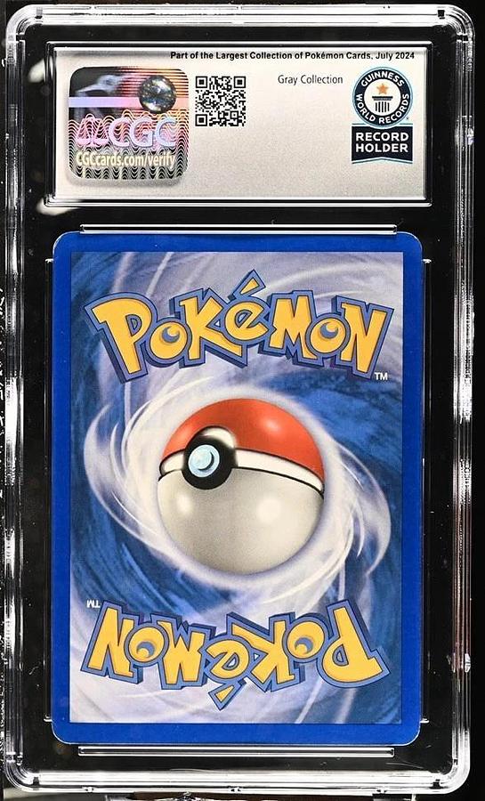 Used 2006 Milotic 5/101 EX Dragon Frontiers Reverse Holo Stamp CGC WORLD RECORD 1/1