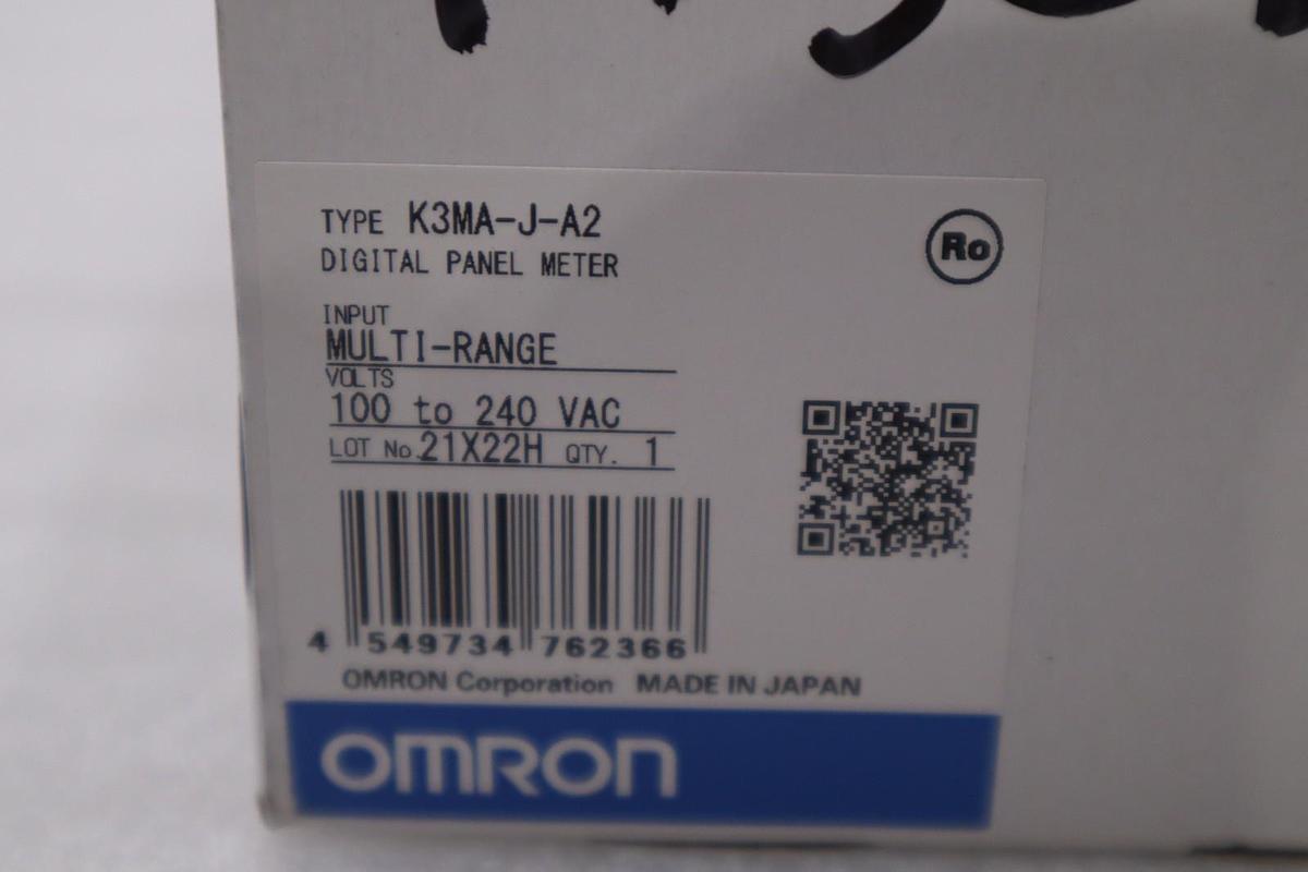 Omron K3MA-J-A2 Digital Panel Meter - NEW IN BOX - STOCK GF532A