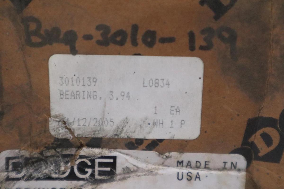 Used Dodge Bearing 048015 P2BUN2315UNIII SPHERICAL ROLLER BEARING - STOCK GF597