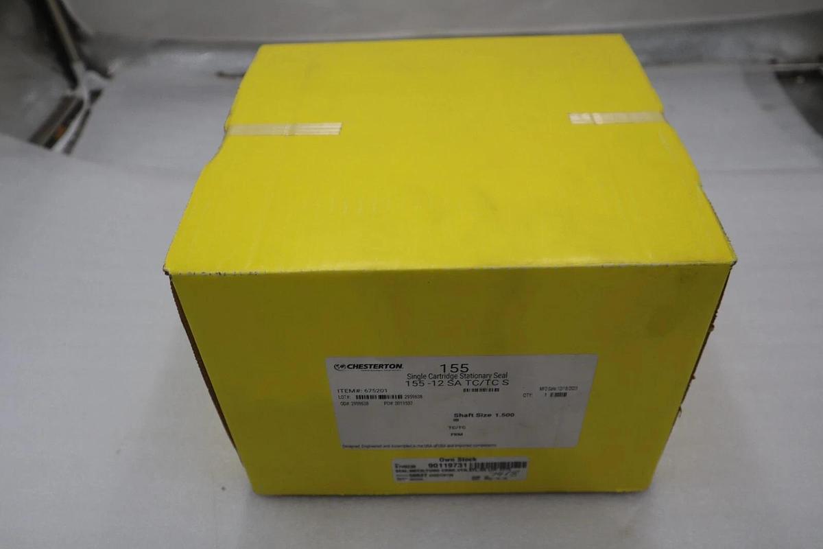 Used CHESTERTON 155 SINGLE Cartridge Seal Shaft Size 32M 169981 NEW STOCK 2950B