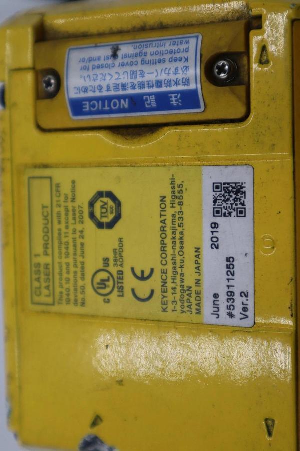 Used Surplus Keyence SZ-04M Multi-Function Safety Laser Scanner STOCK 1667CC