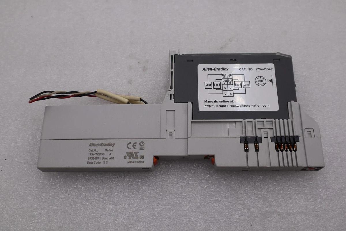 Used Allen-Bradley 1734-0B4E Ser C LOT OF 11 STOCK 1194