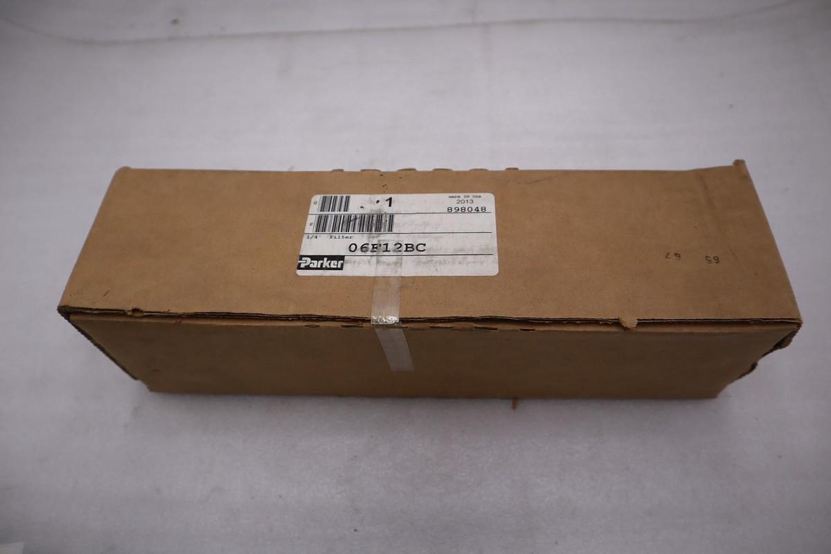 Used NEW OPEN BOX PARKER 06F12BC / 06F12BC AIR REGULATOR STOCK GF515