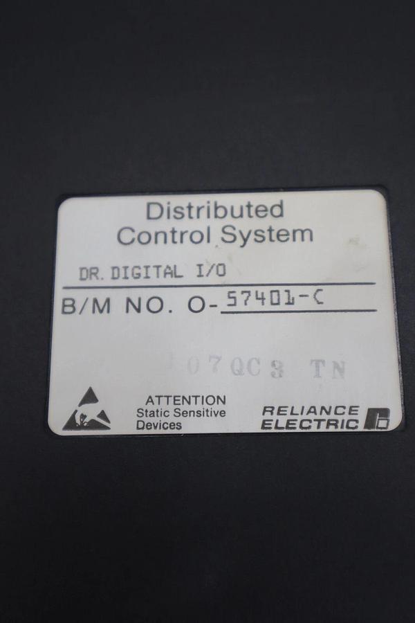Used Reliance Electric O-57401-C / 57401 Drive Digital I/O Module STOCK G108A