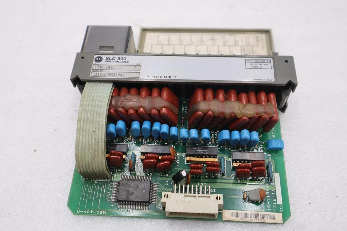 Used LOT OF 4 AB Allen Bradley 1746-IA16 Series A SLC 500 Input Module STK 5347A 646413000000