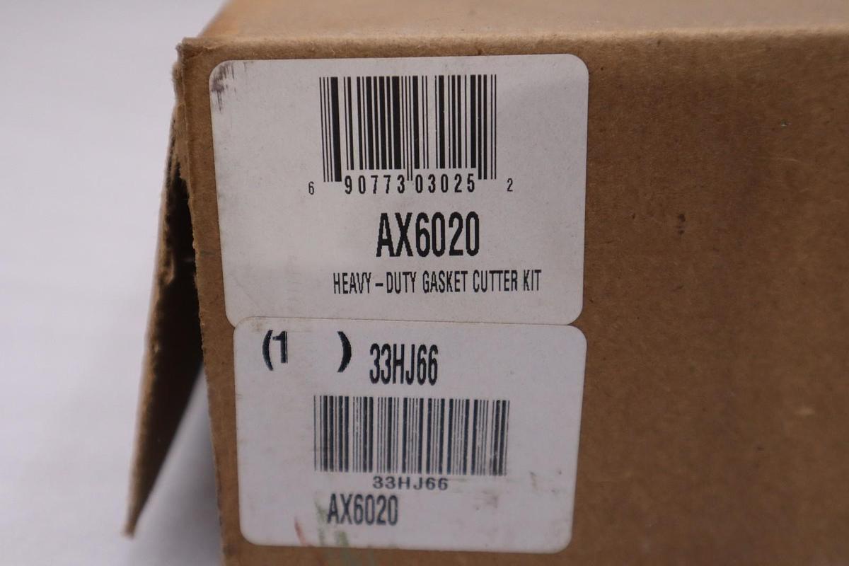 Used Allpax Ax6020 Gasket Cutter Kit NEW OPEN BOX STOCK GF141